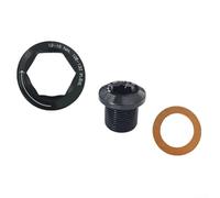Alloy Crank Fixing Bolt M15 26mm for Sram For X7/X9/X0/XX1/GXP, Lightweight Design for Optimal Cycling Experience