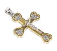 Alloy Cross Charm Pendant for DIY Jewelry Making and Necklace Charms for Bracelets Keychains and More Unique Friends and Loved Ones