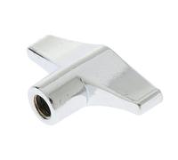Alloy Cymbal Stand Wing Nut Dia. 6mm - Quick Release Percussion Accessory for Drummers - Silver Finish