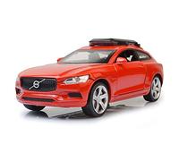Alloy Diecast Car Model 1 32 For Volvo XC Super Car Pull Back Simulation Toy Sports Car Collection Classic Cars Collectible(Red)
