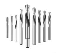 Alloy Drill Set for Stainless Steel and Aluminum Use, M35 Material, 3mm to 12mm Sizes, Available in 2 or 5 Packs for Your Needs (5mm 5pcs)