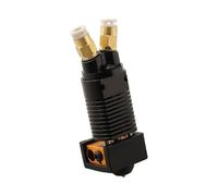 Alloy Dual Colour Print Extrusion Head 0.4mm Hot End | Allows seamless switching between two 1.75mm filaments via a single 0.4mm alloy nozzle.