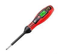 Alloy Electrical Voltage Tester Pen with Audible and Visual Indicators for Live and Neutral Wire Identification in Automotive and Home Applications, Yellow or(A)