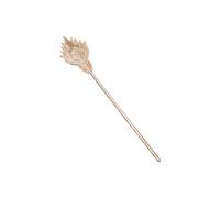 Alloy Electroplated Fan Hairpin For Secure Bun Styling With 3 Color Option Long Lasting Shining Anti Fade Hair