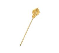 Alloy Electroplated Fan Hairpin For Secure Bun Styling With 3 Color Option Long Lasting Shining Anti Fade Hair