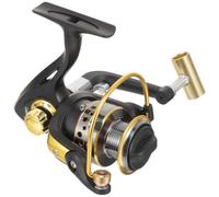 Alloy Fishing Reel with Hollowed-out Body and Throwing Ring | Smooth Burr-free Surface, Bold Main Body, Compact Gear for Rod Use, Sea Fishing Accessories
