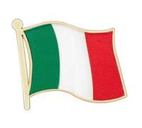 Alloy Flag Lapel Pins for International Event and Cultural Exchange with Sturdy Designs Alloy Coating Brooches