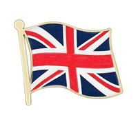 Alloy Flag Lapel Pins for International Event and Cultural Exchange with Sturdy Designs Alloy Coating Brooches