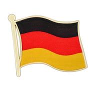 Alloy Flag Lapel Pins for International Event and Cultural Exchange with Sturdy Designs Alloy Coating Brooches
