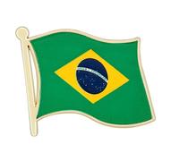 Alloy Flag Lapel Pins for International Event and Cultural Exchange with Sturdy Designs Lapel Pins Set
