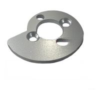 Alloy for chainsaw Tensioner Adjuster Block for 8 10 12 16 Inch | Electric Chain Saws- Precision Chain Tightener Tool Accessory for Cutting Maintenance- Silver 3.5x1.25cm(A)
