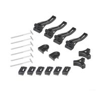 Alloy for tonneau Cover Clamps 28cm No-Drill Fit Alloy for tonneau