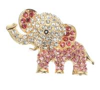 Alloy Freshener Car Air Vent Perfume Clip Diamond Elephant | Modern Silver Ornament, Easy Install on Car Vents, Smoke Removal and Fragrance Diffusion for Interior Decor