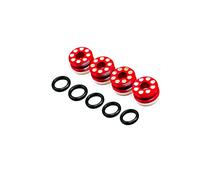 Alloy Front Hub Nut with O-Rings ARA320467 for Arrma 1/7 Felony Infraction Limitless Mojave 6s 1/8 Kraton Outcast Notorious Typhon Talion 6s blx Upgrade Parts