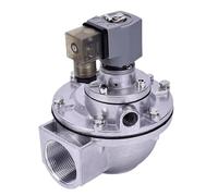 Alloy G11/2 Right Angle Diaphragm Valve AC220V / DC24V DMF-Z-40S Pneumatic Pulse Solenoid Valve(AC220V)