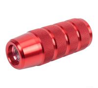 Alloy Gear Shift Knob Red Anti-Slip Fit Car Alloy Gear Shift(Red)