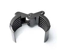 Alloy Gripper Pickup Hand for HUINA 1/14 580 1580 Excavator, Metal Replacement Part, Compatible with 23CH All-Metal Excavator, Standard Size, Gray