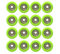 Alloy Guide Bearing Rollers Sliding Wheel Set for Easy Installation on Various Cabinet and Door Track 16Pcs Door Guide Rollers