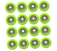Alloy Guide Bearing Rollers Sliding Wheel Set for Easy Installation on Various Cabinet and Door Track 16Pcs Mixture Track Rollers