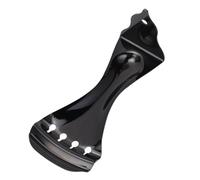 Alloy Guitar Tailpiece, 4 String Resonator Tailpiece Replacement, for Wooden or Steel Guitars, Black