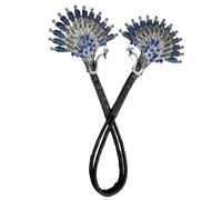 Alloy Hair Bun Shaper - Peafowl Hair Bun Shaper Lazy Hair Curler,Display Angel Wings Beginners-Friendly Ladies Hairpin for Valentine's Day, Mother's Day