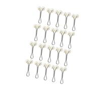 Alloy Hair Scarf Clip Pearl U Shape Grip Women Fashion Crystal Headscarf Pin Gift