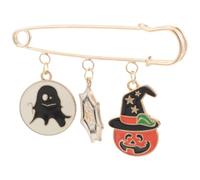 Alloy Halloween Fashion, Brooch Pin Clothes and Backpacks | Clothing Decoration, Bag Badge Use, Easy to Remove, Portable, Chic Vivid Style for Men and Women