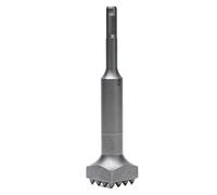 Alloy Hammer Bushing Bit Square Head Point Groove Chisel for Concrete, High Efficiency
