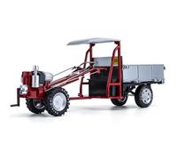 Alloy Hand Operated Tractors Model 1/16 Scale with Working Steering for Model Enthusiasts and Gifts Collectible Hand Tractors Model