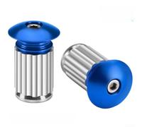 Alloy Handlebar End 4cm Waterproof Red Alloy Handlebar End(Blue)