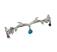 Alloy Headband with Rhinestones Tassels Decorations Adjustable for Various Hairstyles Lightweight Hair Decoration Fashion Headbands