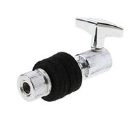 Alloy Hi-hat Cymbal Clutch Holder Clamp for 8mm Pull Rod - Adjustable Drum Hardware Clamp with Thickened Felt Pad
