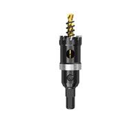 Alloy Hole Cutter Drill Bit For Metal Sheets Carbides Reinforced Edges Cuts In Stainless Steel Aluminum Applications Drill Bit Set