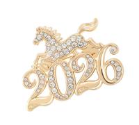 Alloy Horse Lapel Pin for Fashionable Accessorizing Stylish Animal Shaped Brooch Accessory for Clothing Elegant Horse Brooch