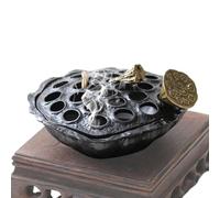 Alloy Incense Burner, Stick Incense Burner Alloy, Incense Box, Home Fragrance Supplies, Home Ornaments Incense for Joss Stick, Tower Incense Pole, Incense Pole