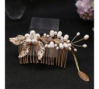 Alloy Leaf Wedding Hair Comb Women's Hair Accessories Bridal Hair Clip Bridal Hair Comb Wedding Hair Clip (HP17)