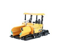 Alloy Machine Paving Asphalt Highway Construction Truck 1:40 Engineering Vehicle Model Decoration Kid Toys,Yellow