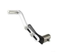 Alloy Manual Gear Shifter Knob for Bike Red(Silver)