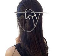 Alloy Melt Heart Shape Hairpins Shinning Hair Stick Chinese Pins For Woman Girls Wedding Hair Accessories