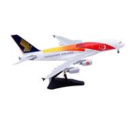 Alloy Metal 1:200 Scale Model For Singapore Airlines Star Alliance A380 Airliner Model 9V-SKJ