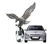 Alloy Metal Car Stickers Angel - Eagle Wings Emblem Badge, Automatic Cover At The Front Of Car Badge Carr Bonnet - Self-Adhesive Eagle Stickers, Decorative Cars Logo Sticker Hood Ornaments