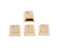 Alloy metal key cap set of WASD direction enhances the mechanical keyboard aesthetics of the keyboard
