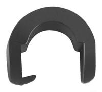 Alloy Metal Wire Guide Clip for Gear Shift Cables | Plastic construction, C-shape design, fits brake lines, easy organization, black finish 2.3cm(A)