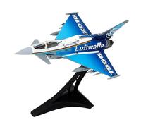 Alloy Model 1/72 Scale For Luftwaffe EF-2000 Typhoon Fighter Die-cast Metal Model Toy Collection(With stand)