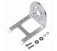 Alloy Motor Mount Base 36/40 Series RC Boat Bracket | Precise 25mm mounting holes, 56mm base length, secure motor fit, prevents vibration, easy install