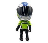 Alloy Motorcycle Driver Transformable Toy Car Model Educational Learning For Kids And Up Indoor Outdoor Play Mqs923 (A, One Size)