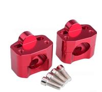 Alloy Motorcycle Handlebar Riser 28mm Red Blue Green(Red)