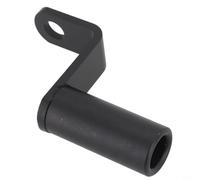 Alloy Motorcycle Mirror Mount Adapter Handlebar Bracket Black CNC Aluminum Rearview Mirror Holder For Phone Gauge Light Motorbike Mirror Riser Extender Mount Adapter Red Heavy Duty Handlebar (Black)