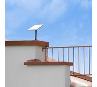 Alloy Mounting Bracket for V2 Rectangular Satellite Dish, Metal Ground Base for Rooftop, Wall, Timber, Brickwork, and Concrete Installati