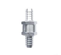 Alloy Non Return Valve 8mm Low Pressure Pipe(12MM) | 8mm diameter, low pressure use, stops liquid suck-back, for ideal for diesel -oil, rust resistant design